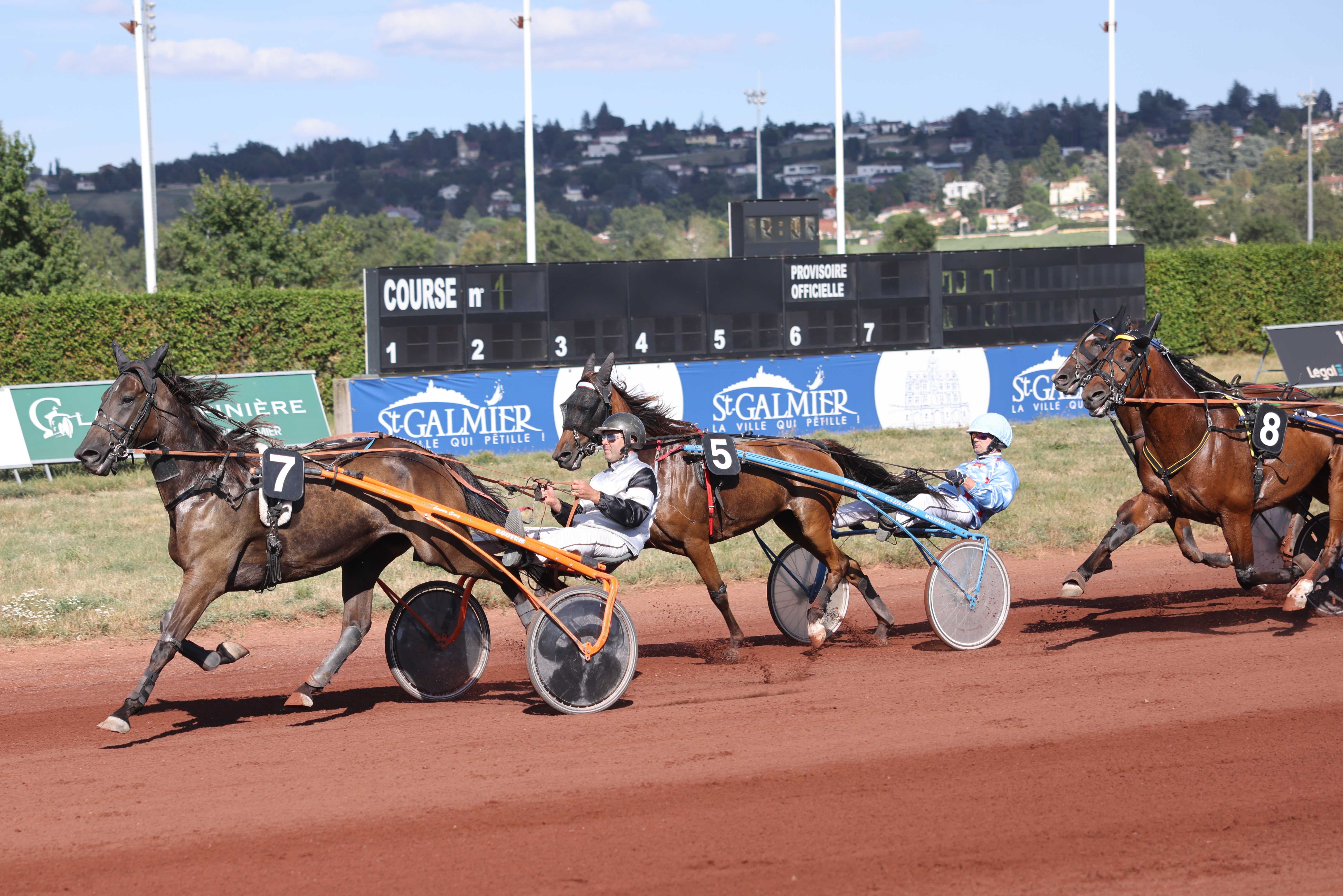  CE DIMANCHE COURSES À L’HIPPODROME DE SAINT GALMIER